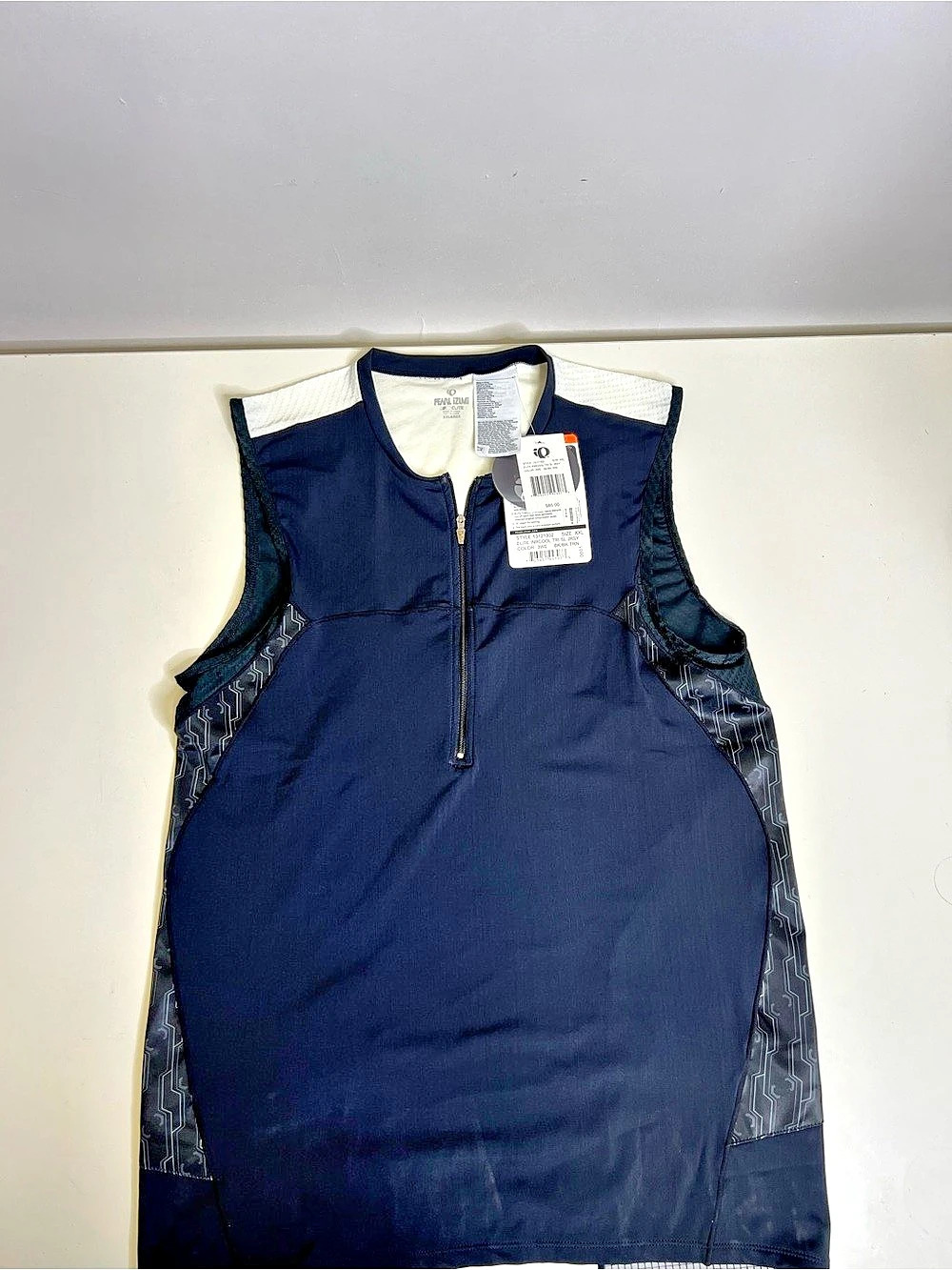 Pearl Izumi Elite In-R-Cool Tri SL Jersey Men's Blue & White XXL NWT
